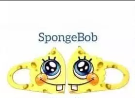 masker scuba dengan gambar nyeleneh Instagram