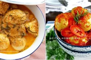 21 Resep olahan telur rebus, enak, sederhana dan mudah dibuat