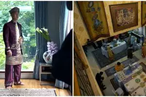 10 Potret rumah mertua Nikita Willy, interiornya berwarna emas