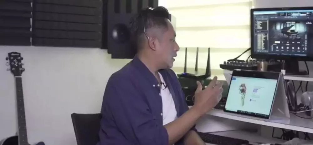 Momen seru belajar nyanyi virtual bareng Naura di Kelas Kreatif HP berbagai sumber