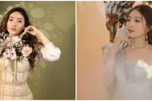 8 Gaya pemotretan Natasha Wilona di bathtub, bertema cahaya