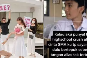 Bertepuk sebelah tangan saat SMA, kisah cinta cewek ini berakhir manis