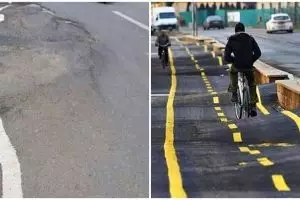 10 Desain marka jalan nggak biasa, bikin garuk kepala