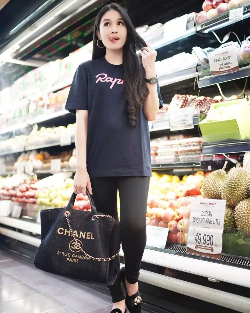 Sandra Dewi naik 5 kg © Instagram