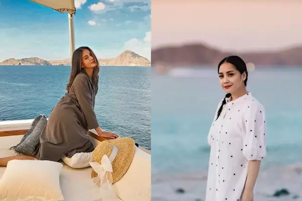 Gaya Nagita Paula liburan Labuan Bajo © 2020 brilio.net Instagram