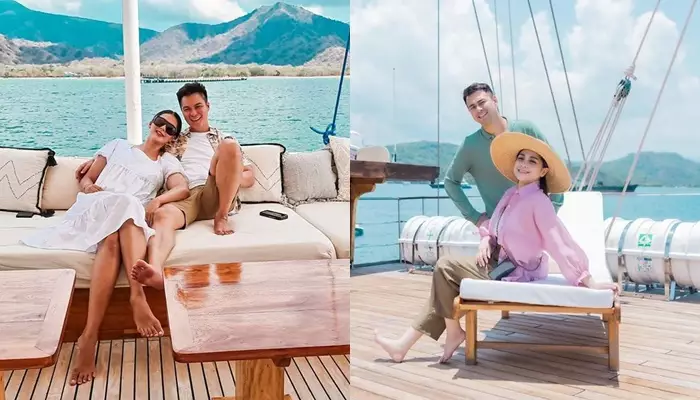 Gaya Nagita Paula liburan Labuan Bajo © 2020 brilio.net Instagram