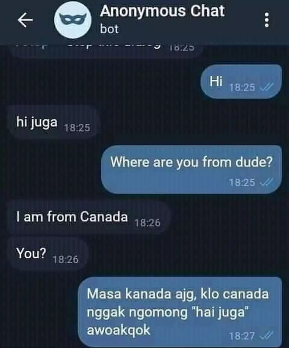 chat sok inggris absurd Berbagai sumber