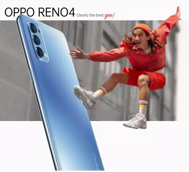 harga Oppo Reno 4 dan spesifikasi © oppo.com harga Oppo Reno 4 dan spesifikasi © oppo.com