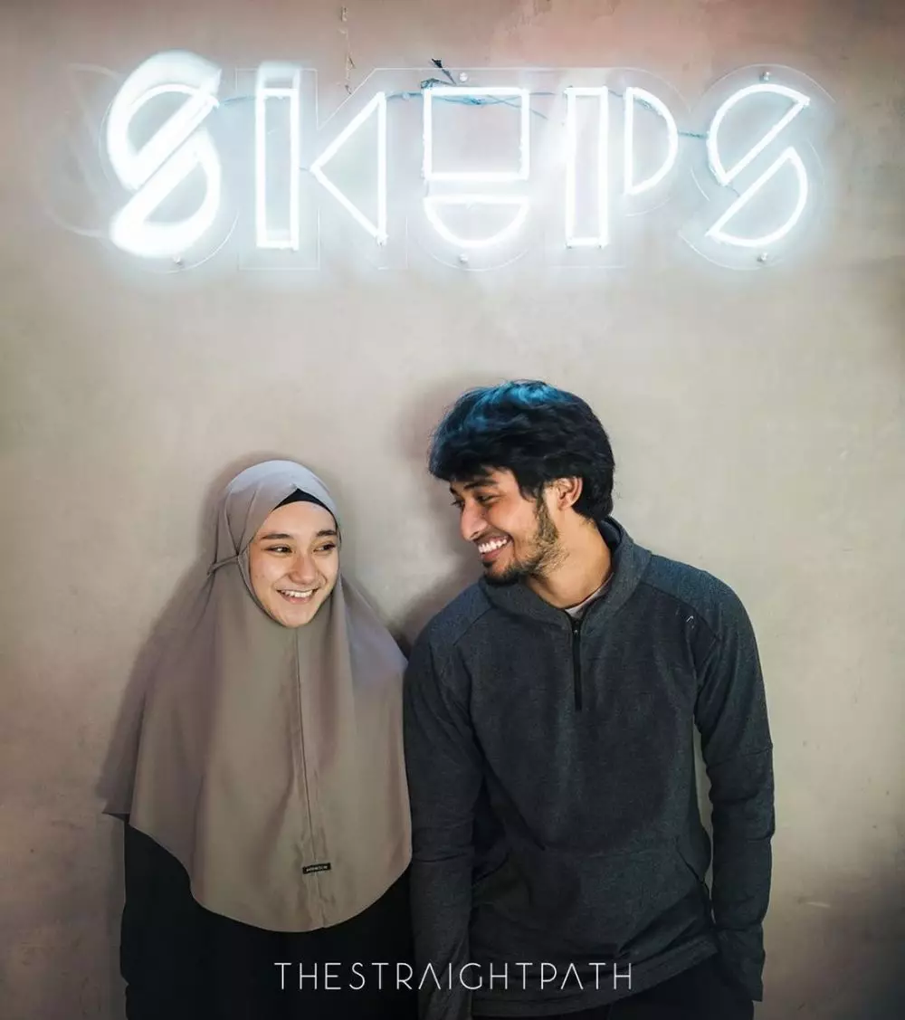 hafiz bareng istri Instagram