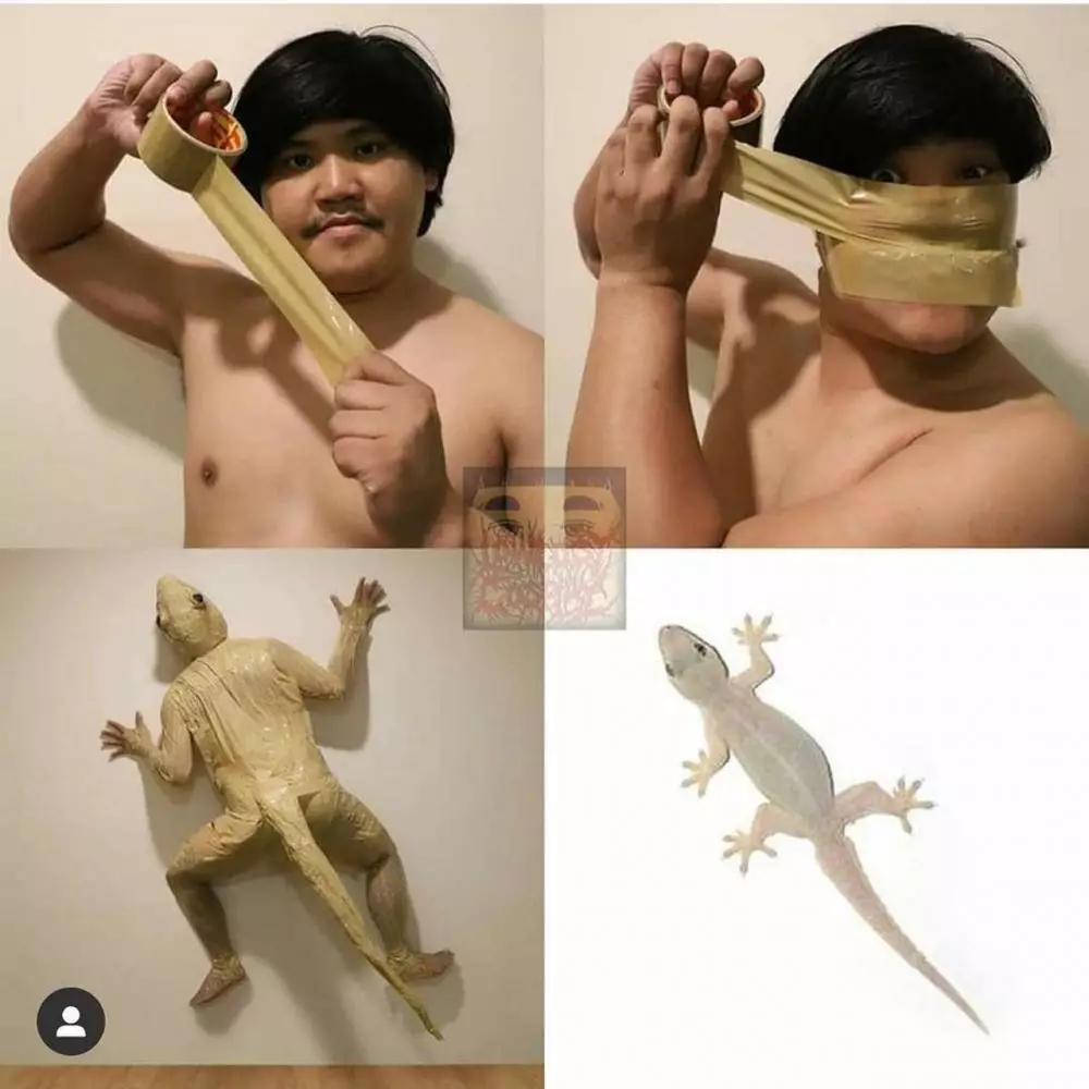 cosplay jadi hewan kocak Instagram