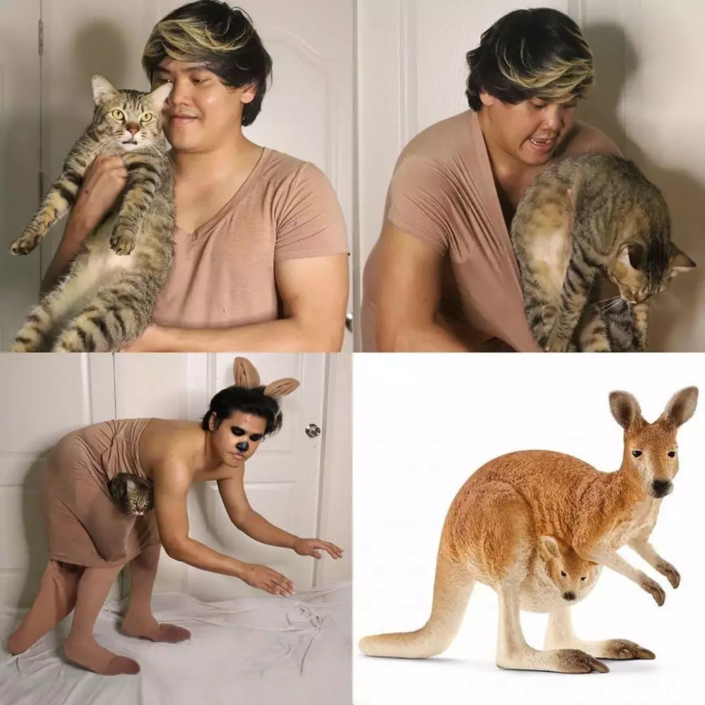 cosplay jadi hewan kocak Instagram