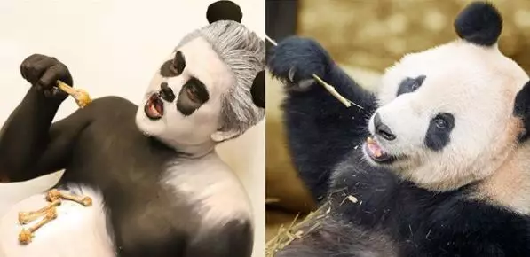 cosplay jadi hewan kocak Instagram