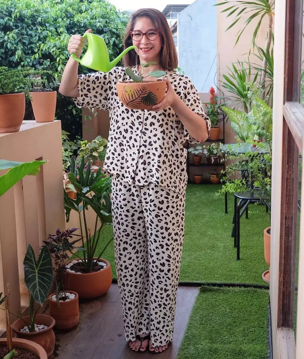 Potret rumah Novita Angie © Instagram Potret rumah Novita Angie © Instagram