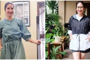 10 Penampakan rumah Novita Angie, asri penuh dengan dekorasi tanaman