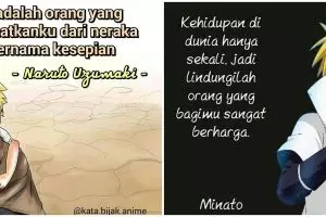 60 Kata-kata bijak Naruto tentang hidup, keren dan penuh makna