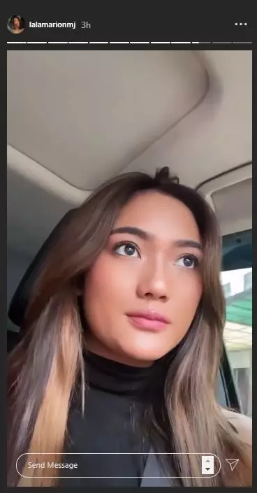 Marion Jola rambut panjang © Instagram Marion Jola rambut panjang © Instagram