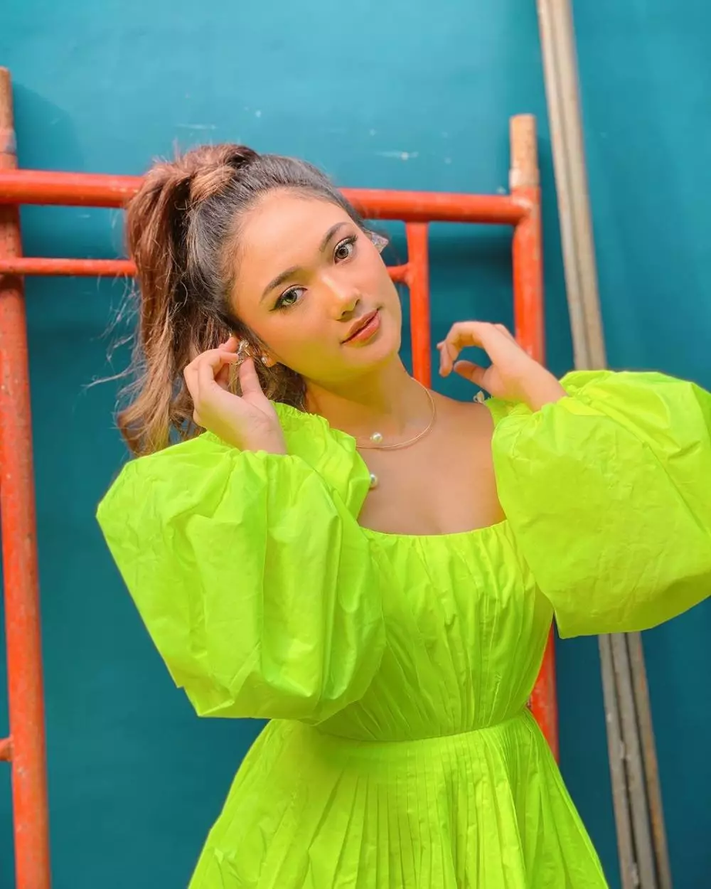 Marion Jola rambut panjang © Instagram Marion Jola rambut panjang © Instagram