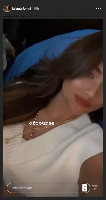 Marion Jola rambut panjang © Instagram Marion Jola rambut panjang © Instagram