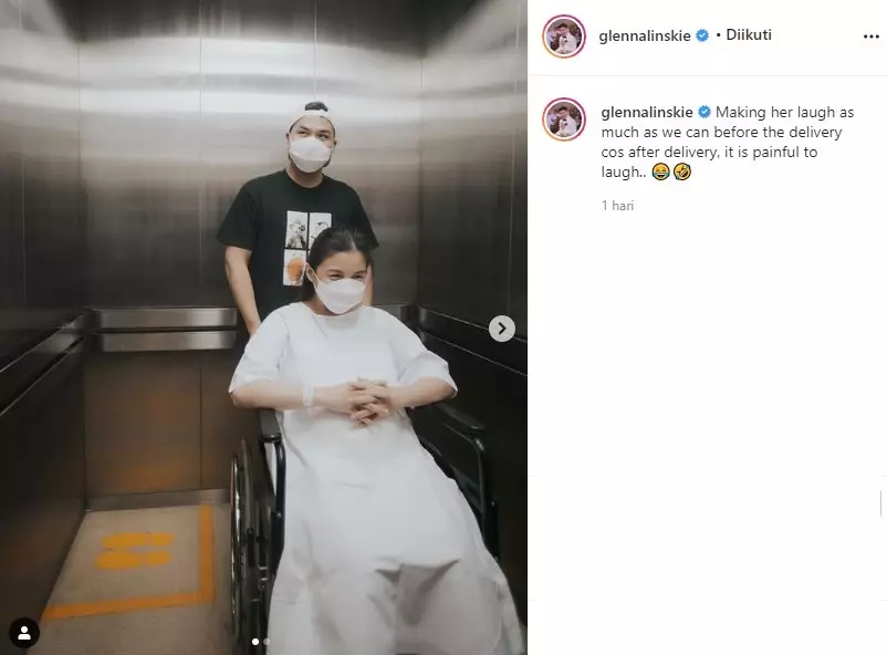 Perlakuan manis Glenn ke Chelsea © Instagram Perlakuan manis Glenn ke Chelsea © Instagram