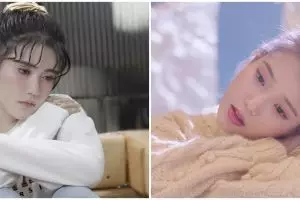 10 Potret kemiripan adegan di video klip Via Vallen dan IU