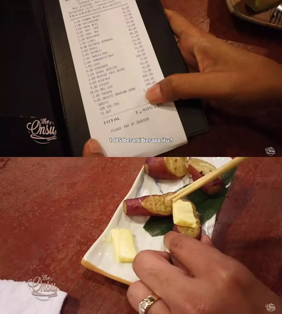 seleb cicipi kuliner harga selangit Instagram