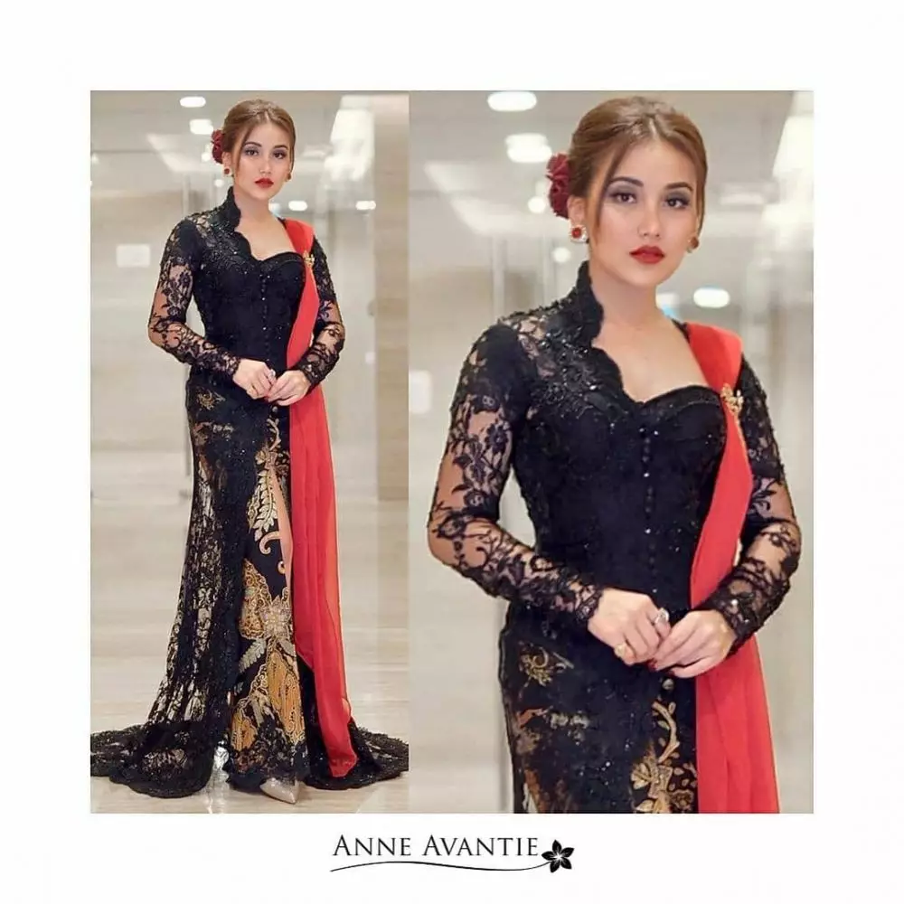 pedangdut dalam balutan kebaya Instagram