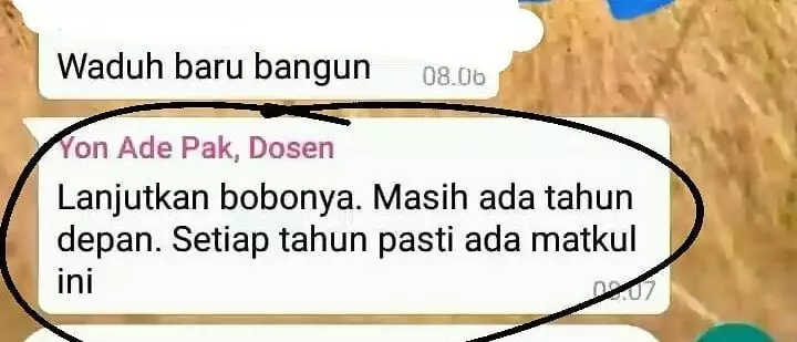 Balasan chat lucu dari guru berbagai sumber Balasan chat lucu dari guru berbagai sumber