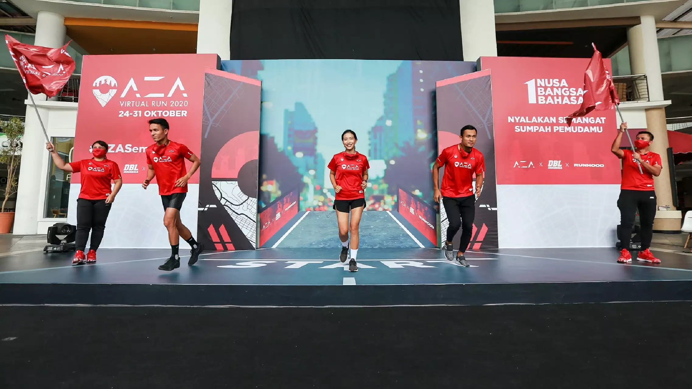 Ribuan pelari seluruh Indonesia ikuti ajang virtual run ini, seru nih