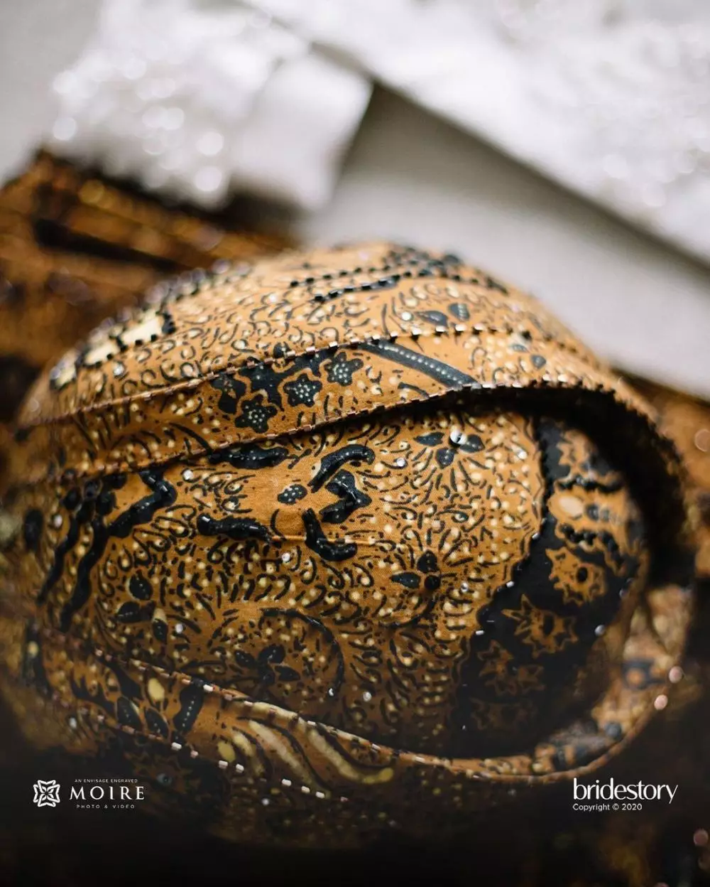 Detail busana akad Kevin © Instagram Detail busana akad Kevin © Instagram