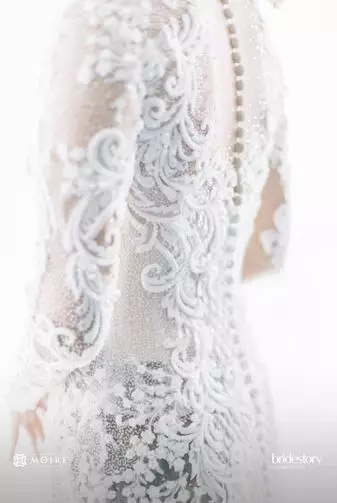 Detail busana akad Kevin © Instagram Detail busana akad Kevin © Instagram