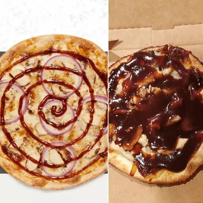 Realita makanan cepat saji © boredpanda