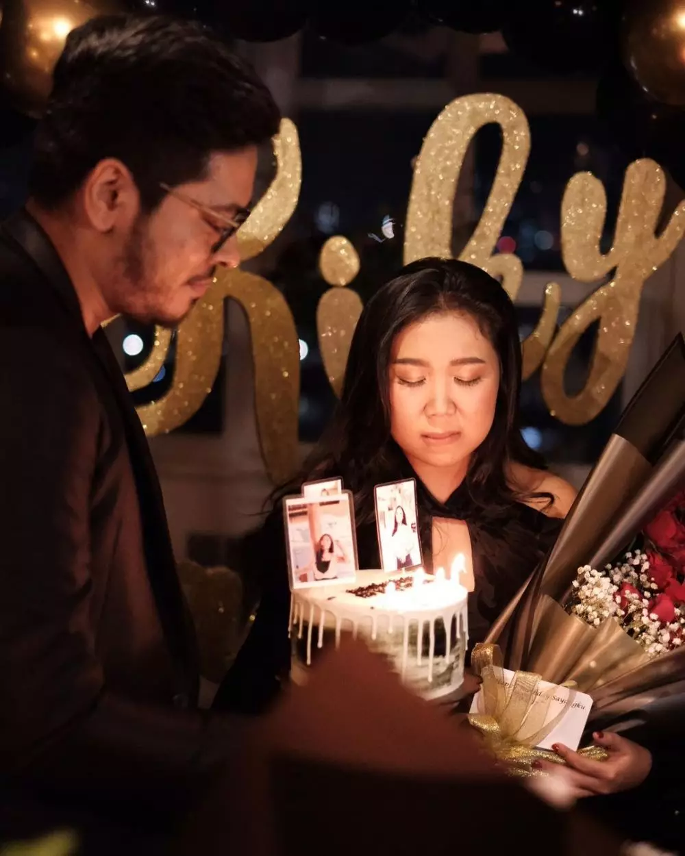 Momen ulang tahun Kiky Saputri ©Instagram