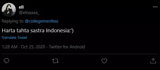 Harta Tahta ala mahasiswa4 © Twitter
