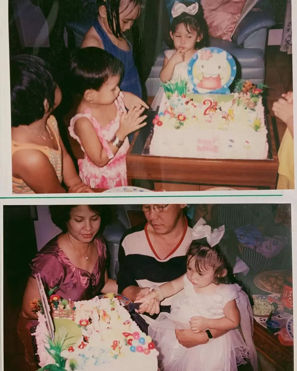 Potret masa kecil Vanesha Prescilla © Instagram