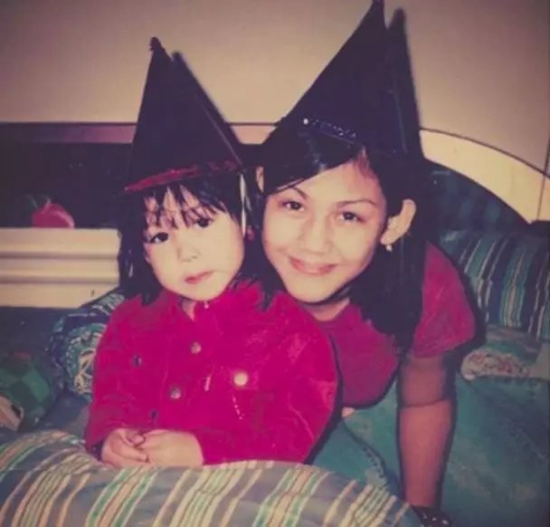 Potret masa kecil Vanesha Prescilla © Instagram