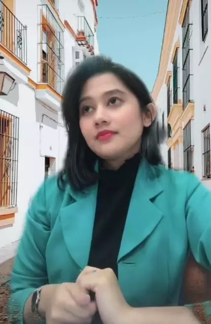 Qory Antika mirip Nike Aridilla © TikTok Qory Antika mirip Nike Aridilla © TikTok