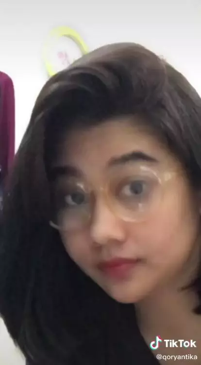 Qory Antika mirip Nike Aridilla © TikTok Qory Antika mirip Nike Aridilla © TikTok