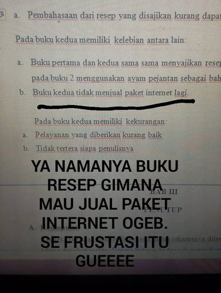 Typo lucu di tugas mahasiswa berbagai sumber Typo lucu di tugas mahasiswa berbagai sumber