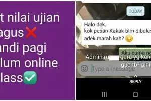 10 Status lucu siswa di WhatsApp ini endingnya bikin tepuk jidat