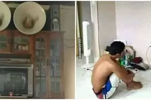 14 Desain nyeleneh ruang TV ini bentuknya antimainstream