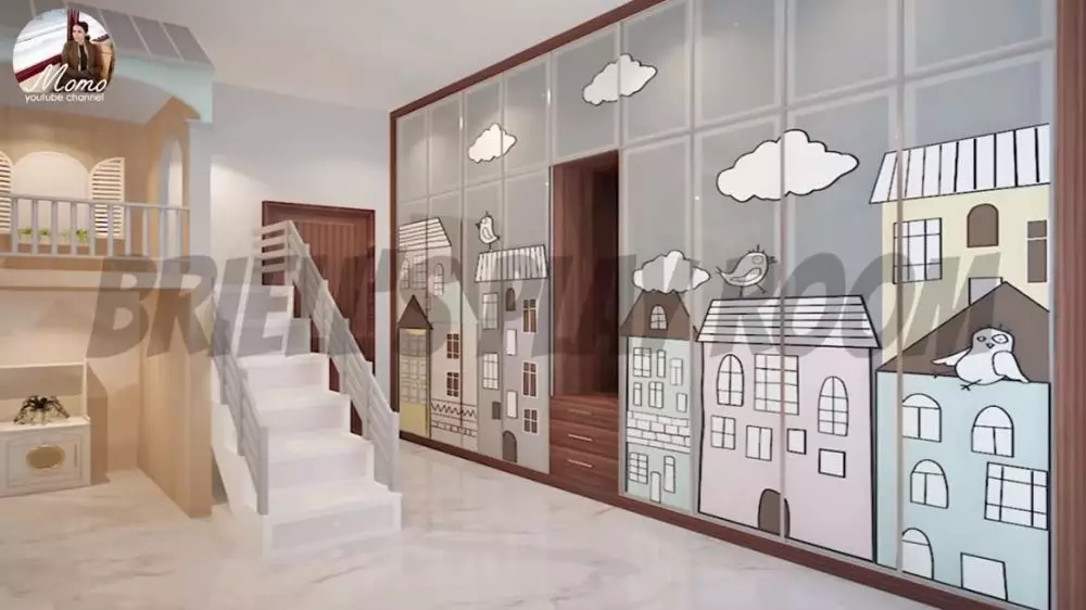 desain ruang bermain Gabriella © YouTube