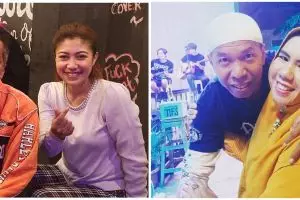 Momen Venti Figianti istri baru Kiwil temui istri pertama, sudah akrab