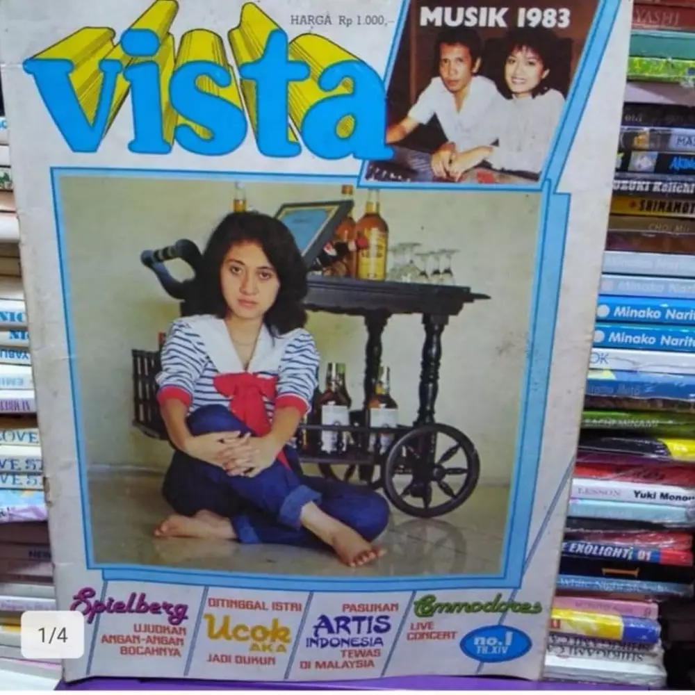 Yessy Gusman saat jadi cover girl © Instagram