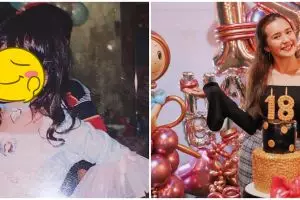 10 Potret transformasi Beby Tsabina, masa kecilnya imut abis