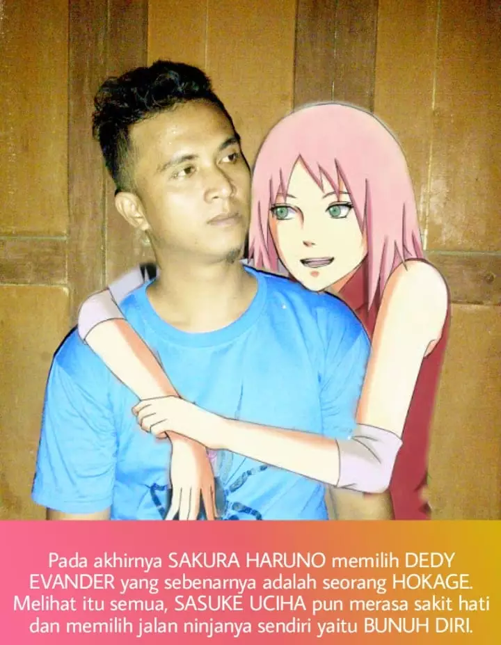 Editan bareng cewek anime Naruto Berbagai sumber