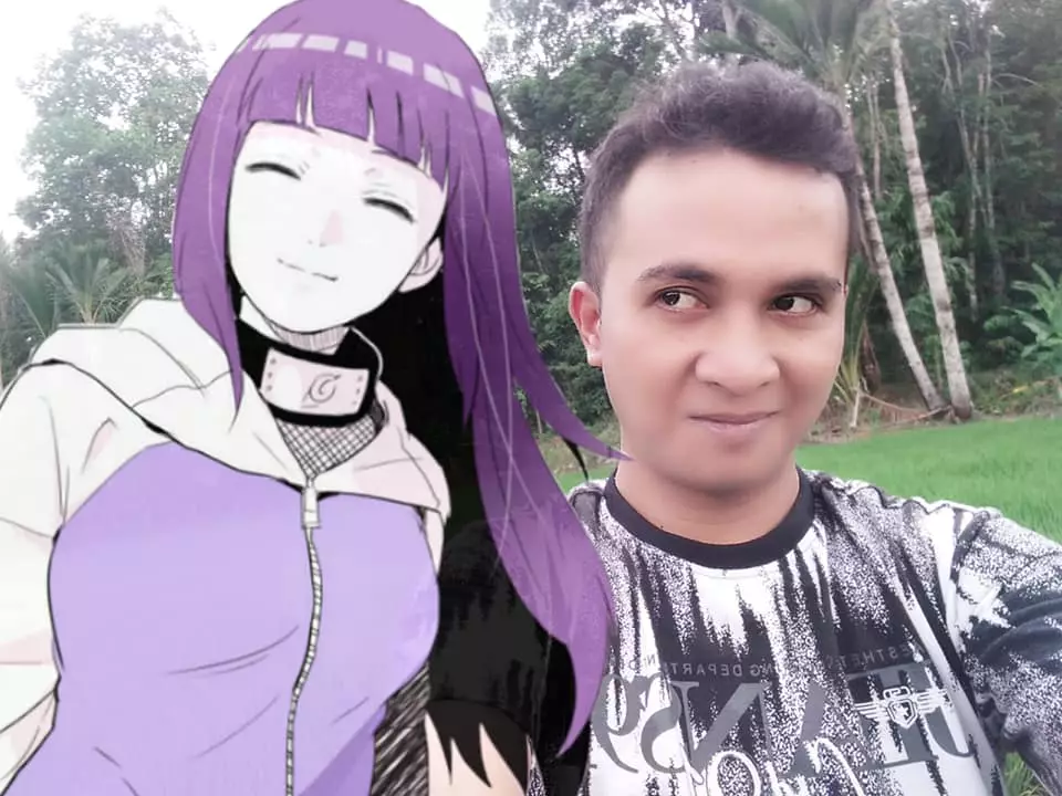 Editan bareng cewek anime Naruto Berbagai sumber