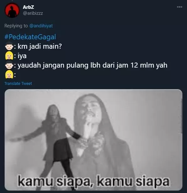 curhat gagal PDKT ngenes Twitter