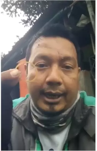 Driver ojol temukan uang kocak Instagram/@dramaojol.id Driver ojol temukan uang kocak Instagram/@dramaojol.id