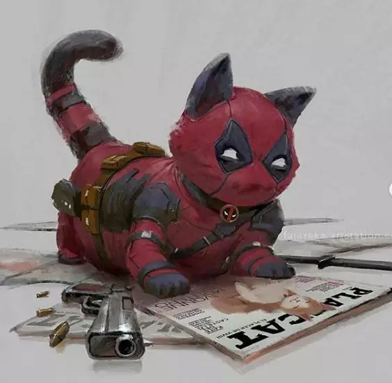 karakter super hero jadi kucing Instagram karakter super hero jadi kucing Instagram