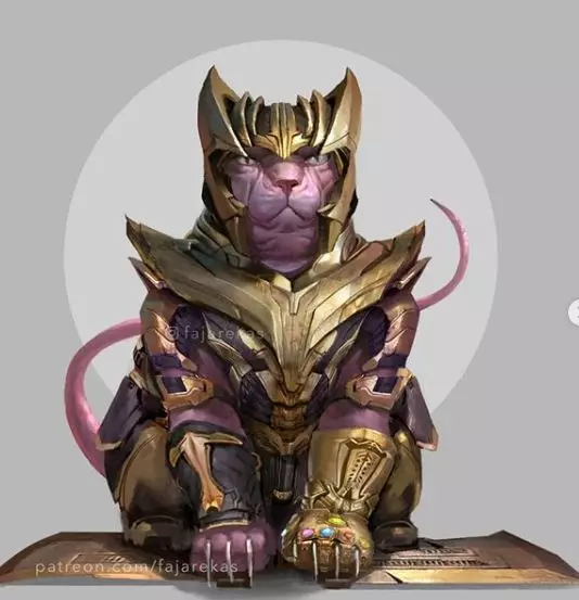 karakter super hero jadi kucing Instagram karakter super hero jadi kucing Instagram